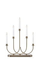 Interiérové dekorace - MAR 706332 Soro adventní mosazný vánoční svícen - Markslöjd