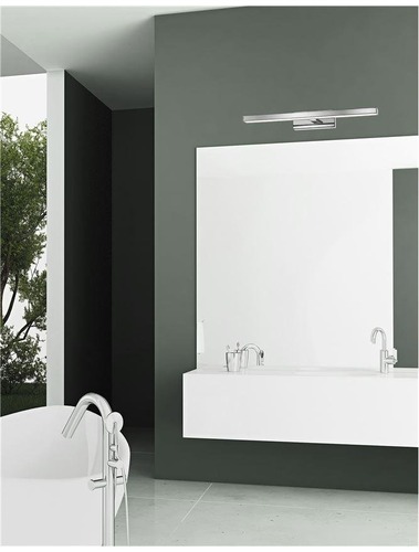 K zrcadlu - NV 787001 Nástěnné svítidlo nad zrcadlo MODENA chromovaný hliník a akryl LED 12W 3000K IP44 - NOVA LUCE - foto 1