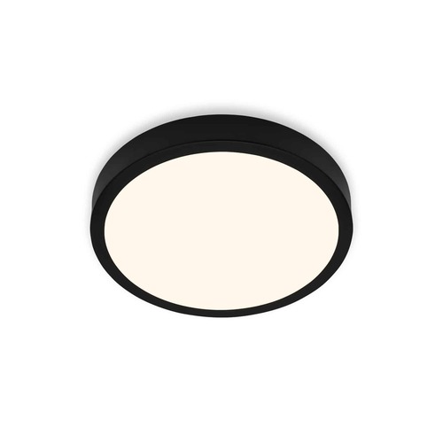 Kruhová - BRILO 3700-015 LED přisazené svítidlo pr. 28 cm, 16 W, 2000 lm, černá - BRILO - foto 1