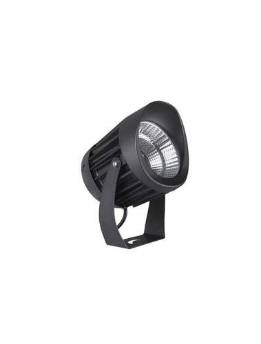 Reflektory - NV 9240677 Venkovní reflektor NORTH černý hliník a sklo LED 10W 3000K 100-240V 38st. IP65 - NOVA LUCE - foto 1