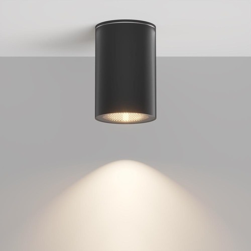 Přisazená - M O307CL-01B Stropní svítidlo Roll GU10 50W černý hliník IP54 - MAYTONI - foto 1