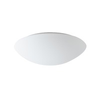 Nouzová - OS AUR68557 AURA 11 stropní/nástěnné skleněné svítidlo bílá IP44 4000 K 24W LED nouzové kombinované 3 h - OSMONT