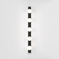 Podélná - AST 1087008 Nástěnné svítidlo Cabaret 5 II 5x3.5W G9 černá - ASTRO Lighting