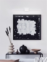 Nad obrazy/zrcadla - NV 9267022 Nástěnné svítidlo nad obrazy AZURE bílý hliník a akryl LED 21W 230V 3000K IP20 - NOVA LUCE