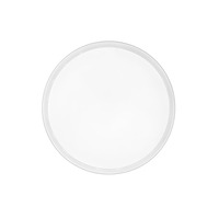 Kruhová - FAN I-KAOS-PL50 Stropní LED svítidlo Kaos, bílé, 40 W, 6000 lm, CCT, 50 x 7,5 cm - FANEUROPE