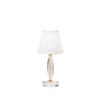Stolní lampy dekorační - FAN I-EPOQUE/L1 Stolní lampa Lumetto Epoque, zlatá, 1 x E27, 20 x 43 cm - FANEUROPE