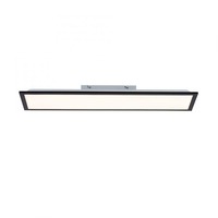 Hranatá - LD 14741-18 FLAT LED panel svítidlo, stropní svítidlo, ploché, černá, hranaté, ploché 3000K - LEUCHTEN DIREKT / JUST LIGHT