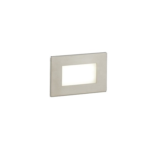 Zapuštěná - FAN INC-BOLT-503S Zápustné venkovní svítidlo LED Bolt, bílá/nikl/polykarbonát, 3 W, 200 lm, 3000 K, IP65, senzor, 10,7 x 3,25 x 6,7 cm - FANEUROPE - foto 1