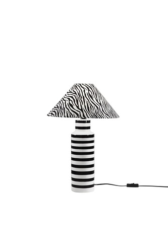 Stolní lampy dekorační - FAN I-KENYA-L Stolní lampa Kenya keramika, 1 x E14, pr. 35 x 49,8 cm - FANEUROPE - foto 1