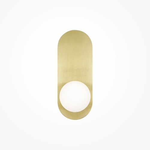 Dekorativní - M MOD419WL-01G Nástěnné svítidlo Bao G9 28W zlatá kov design - MAYTONI - foto 1