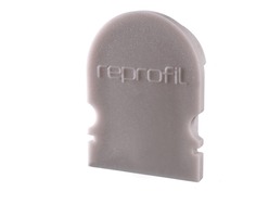 Krytky pro Al profily - IMPR 979531 Koncovka R-AU-02-12 šedá 18 mm 2 ks - LIGHT IMPRESSIONS