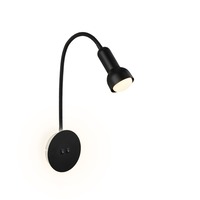 S ramenem - BRI 2178015 Přímé a nepřímé osvětlení nástěnné svítidlo, 39 cm, 1x E14, max. 10W, černá - BRILONER