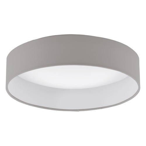 Kruhová - EG 93949 Stropní svítidlo PALOMARO průměr 32 cm hnědá TAUPE/WEISS 93949 - EGLO - foto 1