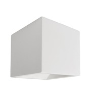 Nepřímé osvětlení - IMPR 341249 Deko-Light nástěnné přisazené svítidlo - Cube, 1x max. 25 W G9, bílá