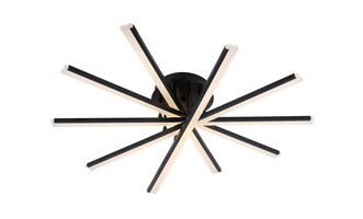 LED stropní svítidla - LED stropní lampa 50W černá