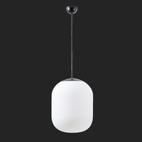 Nouzové osvětlení - OS TAN66467 TANIA P2 závěsné skleněné svítidlo černá / bílá IP40 3000 K 41W LED nouzové kombinované 3 h (původní kód OS 66467) - OSMONT