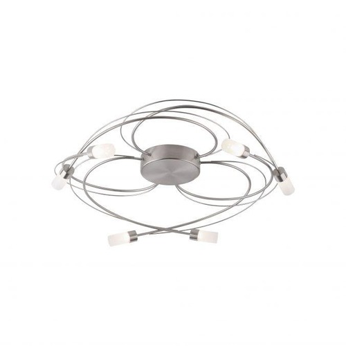 Dekorativní - PN 8250-55 NELIA LED stropní svítidlo, ocel, průměr 60cm, moderní elegantní SimplyDim 3000K - PAUL NEUHAUS - foto 1
