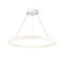 Kruhová - LA 1004764 ONE 80 PD DALI UP/DOWN vnitřní LED závěsné svítidlo bílé CCT switch 3000/4000 K - BIG WHITE (SLV)