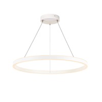 Kruhová - LA 1004764 ONE 80 PD DALI UP/DOWN vnitřní LED závěsné svítidlo bílé CCT switch 3000/4000 K - BIG WHITE (SLV)