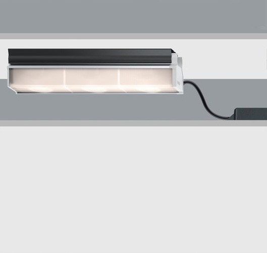 Podélná - ERCO 1065241000 Svítidlo přisazené Lightgap Grazing LED 8,8W 507lm 2700K DALI-2 - ERCO - foto 1