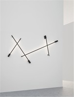 Nepřímé osvětlení - NV 9081120 Nástěnné svítidlo GROPIUS černý hliník LED 20W 230V 3000K IP20 - NOVA LUCE