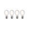 E27 - P 5085 Filament set LED žárovka E27 230V 4x7W 2700K mat - PAULMANN