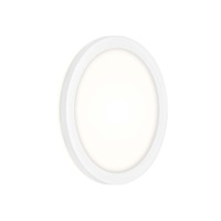 Nástěnná - BRILO 3008-016 LED venkovní svítidlo pr. 21 cm 8W 1200lm bílé - BRILO