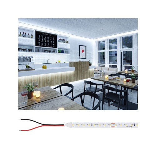 Pracovní osvětlení - P 76019 Pro LED Strip Silver P75 865 5m 23W 750lm/m 96LEDs/m 6500K - PAULMANN - foto 1