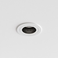 Koupelnová - AST 1434001 Downlight svítidlo Pinhole Slimline Round fixní protipožární IP65 6W GU10 bílá - ASTRO Lighting