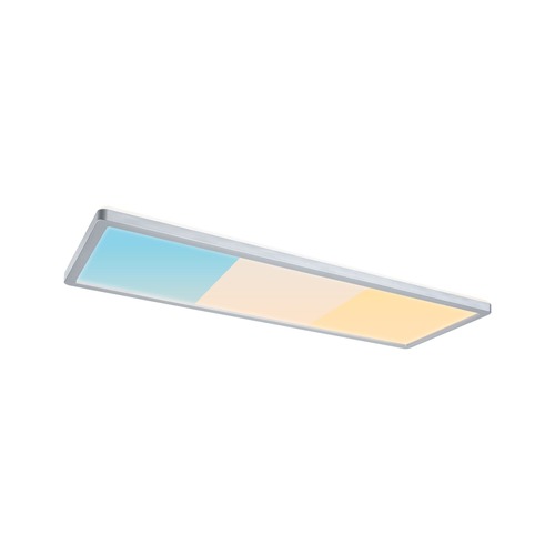 Hranatá - P 71312 LED Panel Atria Shine White Select IP44 hranaté 560x200mm 15,2W 3000 - 6500K matný chrom - PAULMANN - foto 1