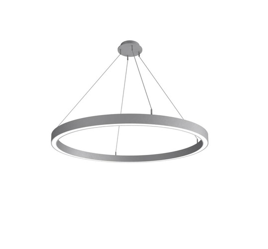 Kruhová - IMPR 950447 Deko-Light závěsné svítidlo Lautaro 1200/60 Down prisma M4, 72 W, DALI, 4000 K, světlešedá - DEKOLIGHT - foto 1