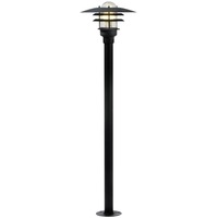 Sloupková - NOR 71428003 Venkovní sloupkové svítidlo Lønstrup 32 1x60W E27 černá čirá - NORDLUX