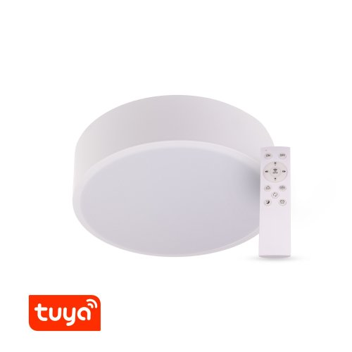 Kruhová - SMART Tuya LED svítidlo RENDO 36W CCT kulaté bílé - foto 1
