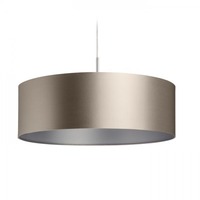 Stínidla, kryty, clony - RED R11584 RON 60/19 stínidlo Monaco holubí šeď / stříbrné PVC  max. 23W - RED - DESIGN RENDL