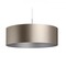 Stínidla, kryty, clony - RED R11584 RON 60/19 stínidlo Monaco holubí šeď / stříbrné PVC  max. 23W - RED - DESIGN RENDL