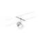 Svítidla - P 94460 Lankový systém Cone spot GU5,3 max. 10W 12V matný chrom/chrom - PAULMANN