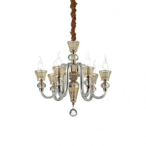 Dekorativní - ILUX 140605 Závěsný lustr Ideal Lux Strauss SP6 140605 - IDEALLUX - foto 1