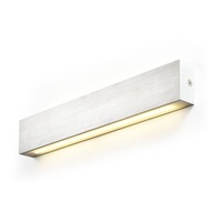 Podélná - RED R10198 Nástěnné svítidlo INTERIA LED nástěnná hliník 230V LED 6.5W, 3000K, 364lm - RED - DESIGN RENDL