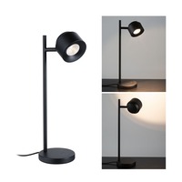 Stolní lampy dekorační - P 79777 LED stolní lampa 3-krokové-stmívatelné Puric Pane 2700K 5,5W černá - PAULMANN