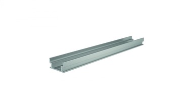 Al profily k zapuštění - IMPR 970724 Reprofil IP-profil U-plochý AU-04-12 stříbrná elox 3000 mm - DEKOLIGHT