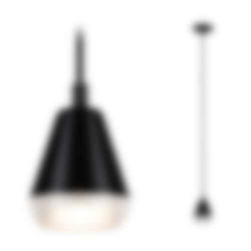 Koupelnová - P 76990 LED závěsné svítidlo Luia GU10 max. 10W satén/černá - PAULMANN - foto 1