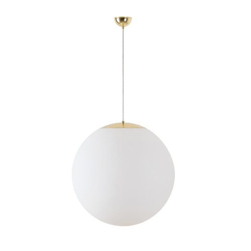 Koule - OS ADR60368 ADRIA S5 závěsné skleněné svítidlo mosaz / bílá IP40 3000 K 48W LED - OSMONT - foto 1