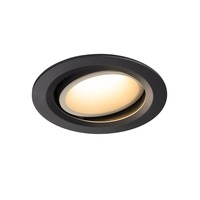 Kruhová - LA 1003656 NUMINOS® MOVE DL L vnitřní LED zápustné stropní svítidlo černá/bílá 3000 K 55° otočné a výkyvné - BIG WHITE (SLV)