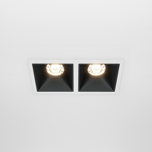 Hranatá - M DL043-02-10W3K-D-SQ-WB Vestavné svítidlo  DL043-02-10W3K-D-SQ-WB - MAYTONI - foto 1