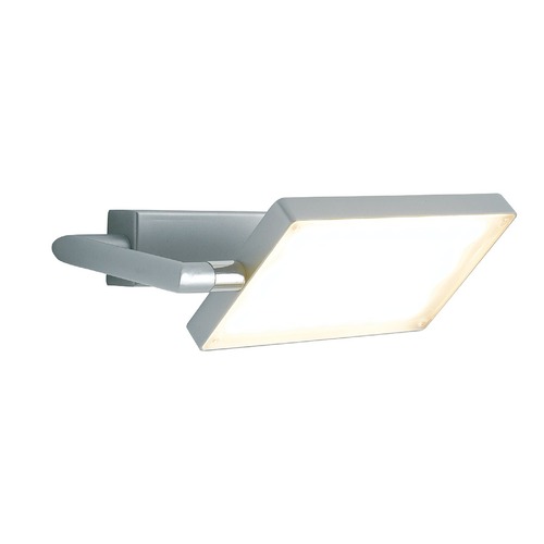 Dekorativní - FAN LED-BOOK-AP-GR Nástěnné LED svítidlo BOOK šedá, 18 W, 1820 lm, 3200 K, 22,5 x 15 x 10 cm - FANEUROPE - foto 1