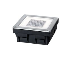 Zapuštěná - P 93774 Zemní zápustné svítidlo Solar Cube LED, incl. 1x0,24 W, 3,6lm, 2700K, ušlecht.ocel 1ks - PAULMANN