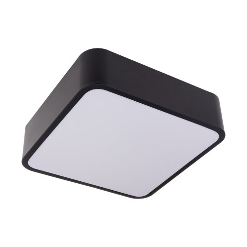 Hranatá - LED svítidlo RENDO 48W CCT hranaté černé stropní - foto 1