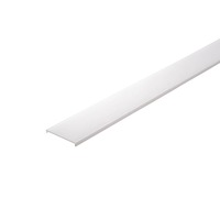 Plexi pro Al profily - LA 1004917 GRAZIA 60 PMMA kryt 3 m matná - BIG WHITE (SLV)