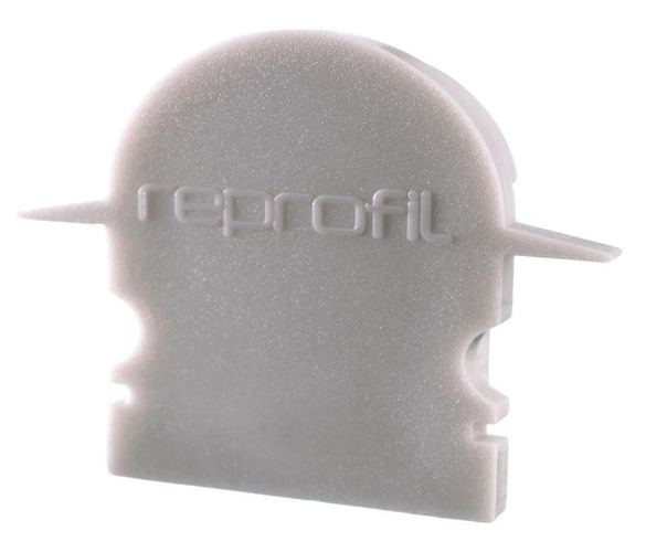 Krytky pro Al profily - IMPR 979651 Koncovka R-ET-02-15 šedá 30 mm 2 ks - LIGHT IMPRESSIONS - foto 1