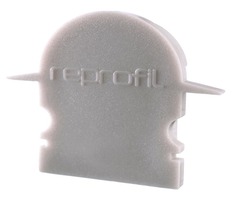 Krytky pro Al profily - IMPR 979651 Koncovka R-ET-02-15 šedá 30 mm 2 ks - LIGHT IMPRESSIONS